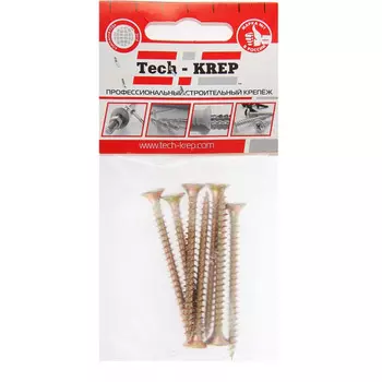 Саморез ШУж 4,5х60 пот. гол. 7 шт - пакет Tech-Krep 102505
