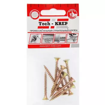 Саморез ШУж 5,0х50 пот. гол. 8 шт - пакет Tech-Krep 102511