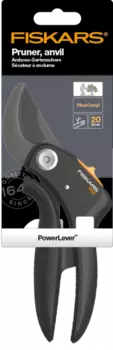 Секатор Fiskars PowerLever плоскостной P55 1026919