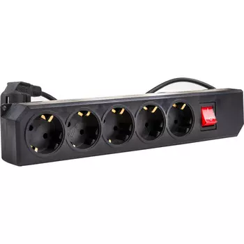 Сетевой фильтр Атлант ПВС 3х0,75 ГОСТ 3500Вт 5гн. 7м с выкл. 80028