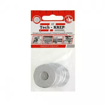 Шайба DIN9021 кузовная оцинк. М14 8 шт - пакет Tech-Krep 112256