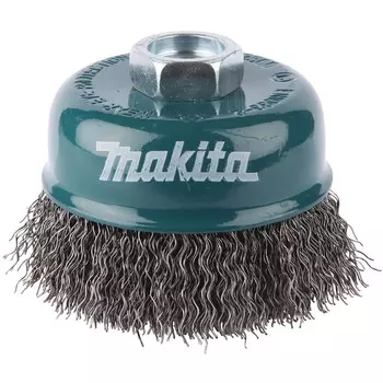 Щетка проволочная чашечная Makita d75мм, толщ. проволоки 0.3мм, гофрированная, металл, M14*2 D-24094