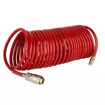 Шланг Elitech спиральный 7.5 м; 5х8 мм; 15 бар 0704.011500