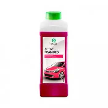 Средство для бесконтактной мойки Grass Розовая суперпена Active Foam Red концентрат 1кг 800001