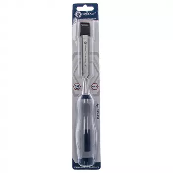 Стамеска Кобальт плоская 16*140мм 245-558