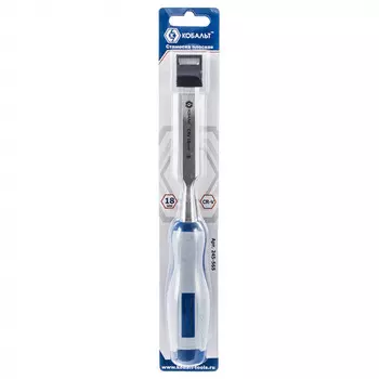 Стамеска Кобальт плоская 18*140мм 245-565