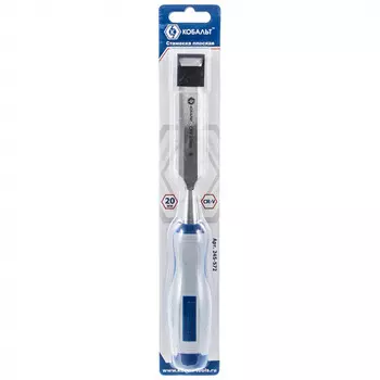 Стамеска Кобальт плоская 20*140мм 245-572