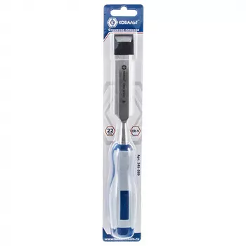 Стамеска Кобальт плоская 22*140мм 245-589