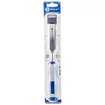 Стамеска Кобальт плоская 24*140мм 245-596