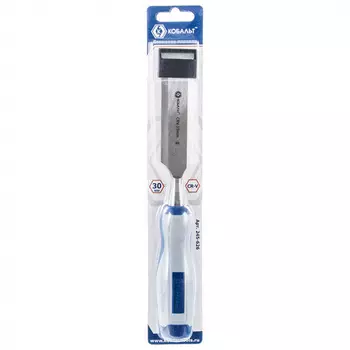 Стамеска Кобальт плоская 30*140мм 245-626