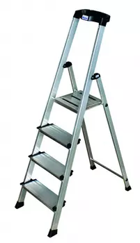 Стремянка алюминиевая Krause Sepuro Monto 4 ступени 127228