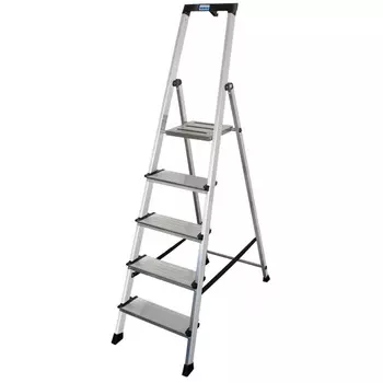 Стремянка алюминиевая Krause Sepuro Monto 5 ступеней 127235