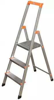 Стремянка алюминиевая Krause Solidy 3 ступени 126214