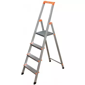 Стремянка алюминиевая Krause Solidy 4 ступени 126221