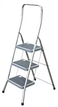 Стремянка алюминиевая Krause Toppy XL 3 ступени 130877