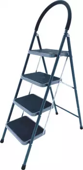 Стремянка стальная Алюмет 4 ступени МСН204