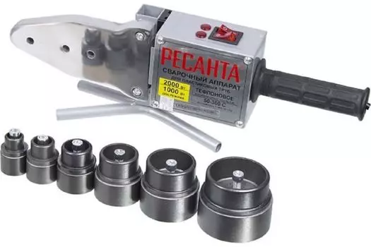 Сварочный аппарат для пластиковых труб Ресанта АСПТ-2000 65/55