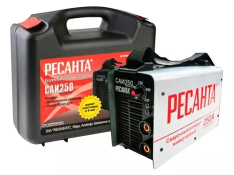 Сварочный инвертор Ресанта САИ 250 в кейсе 65/23