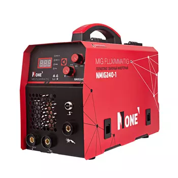 Сварочный полуавтомат инверторный Number ONE NMIG 240-1 №1 MIG+MMA,20-240А,без газа,гор.старт,антизалип.форсаж дуги