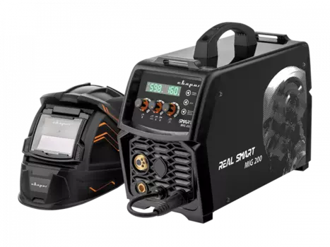 Сварочный полуавтомат инверторный Сварог MIG 200 Real SMART(N2A5) Black (маска, краги) 98557