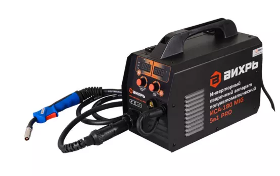 Сварочный полуавтомат инверторный Вихрь ИСА-180 MIG 5в1 PRO 65/184