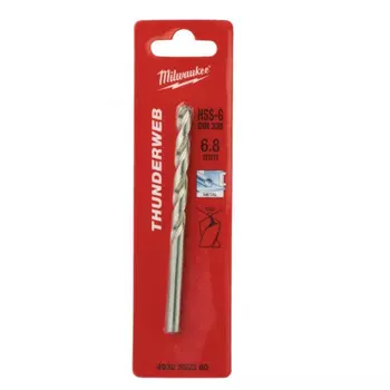 Сверло по металлу Milwaukee Thunderweb HSS-G 6,8*69*109мм 4932352360