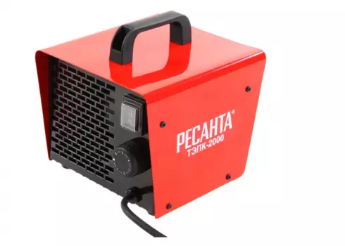 Тепловая пушка электрическая Ресанта ТЭПК-2000 (керам.нагрев. элемент) 67/1/21