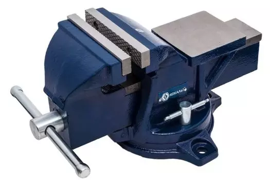 Тиски слесарные Кобальт поворотные 125мм 245-985