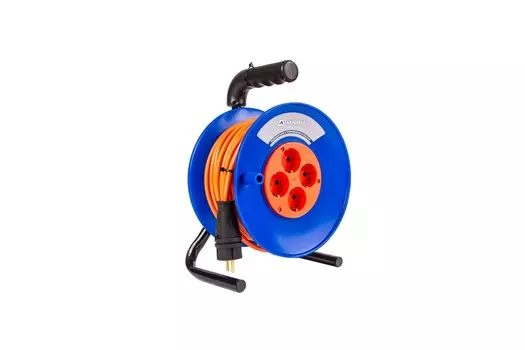 Удлинитель Атлант ПВС 3*1,5 30м на катушке 40173