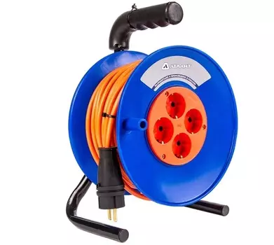 Удлинитель Атлант ПВС 4000 Вт 20м на катушке б/з 40297