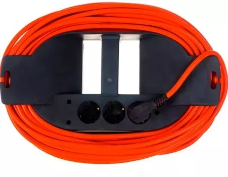 Удлинитель Атлант ПВС 4000 Вт на каучуковой рамке 3 розетки 20м С/з 80049