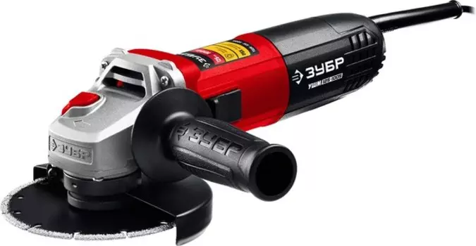 Угловая шлифовальная машина ЗУБР 1000Вт d125мм УШМ-125-1005