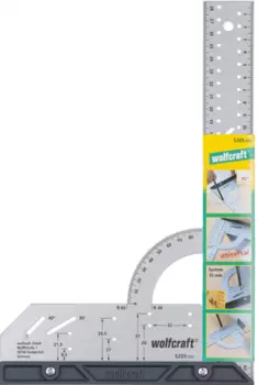 Угольник Wolfcraft разметочный 300мм 5205000