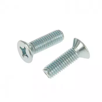 Винт DIN965 с потайной головкой оцинк. М3х12 10 шт - пакет Tech-Krep 102987