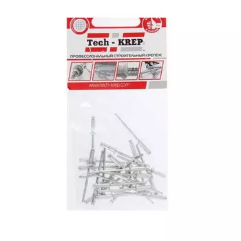 Заклепка 3,2х10 25 шт - пакет Tech-Krep 102568
