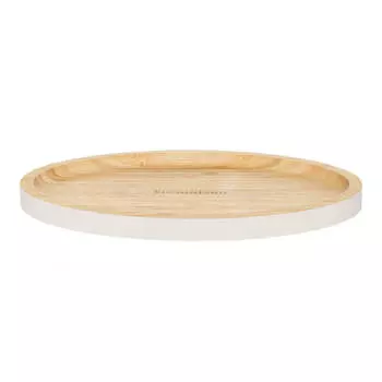 Блюдо, 23х14 см, бамбук, овальное, бежевое, Bamboo