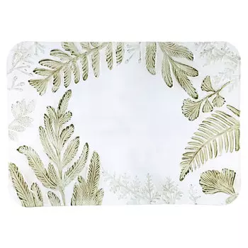 Блюдо, 30х23 см, стекло, прямоугольное, Травы