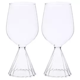 Бокал для белого вина, 380 мл, 2 шт, стекло, Cupola