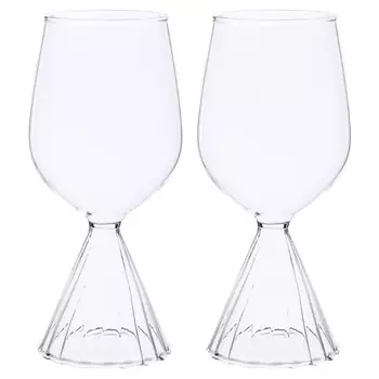 Бокал для белого вина, 380 мл, 2 шт, стекло, Cupola