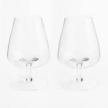 Бокал для коньяка, 430 мл, 2 шт, стекло, Sorento