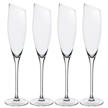Бокал для шампанского, 180 мл, 4 шт, Charm L