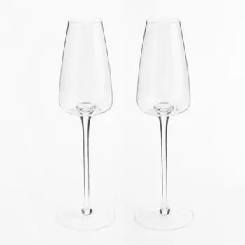 Бокал для шампанского, 270 мл, 2 шт, стекло, Sorento