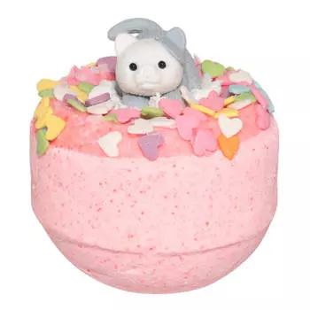 Бомбочка для ванны, 130 гр, с игрушкой, Роза, Кот, Cat