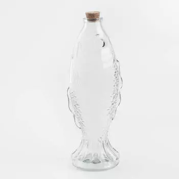 Бутылка для масла или уксуса, 550 мл, стекло Р/пробка, Clear cork