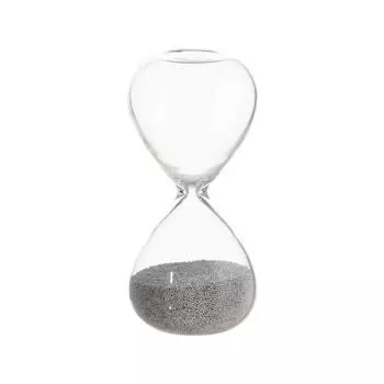 Часы песочные, 8 см, 30 секунд, стекло/песок, Sand time