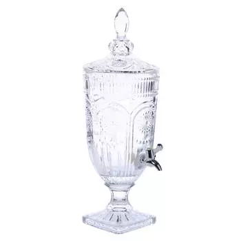 Диспенсер для напитков, 3 л, стекло Р, Sun