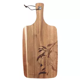 Доска разделочная, 42x20 см, дерево, Лимоны, Sicily