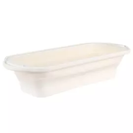 Форма для выпечки, 30х12 см, складная, силикон/металл, бежевая, Bakery