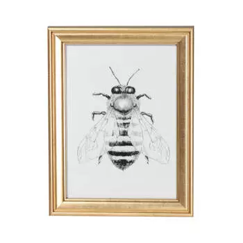 Фоторамка, 16х21 см, пластик/стекло, золотистая, Gallery