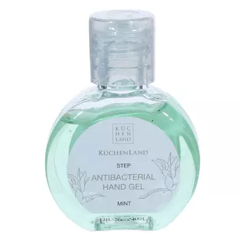 Гель антибактериальный для рук, 35 мл, Мята, Step